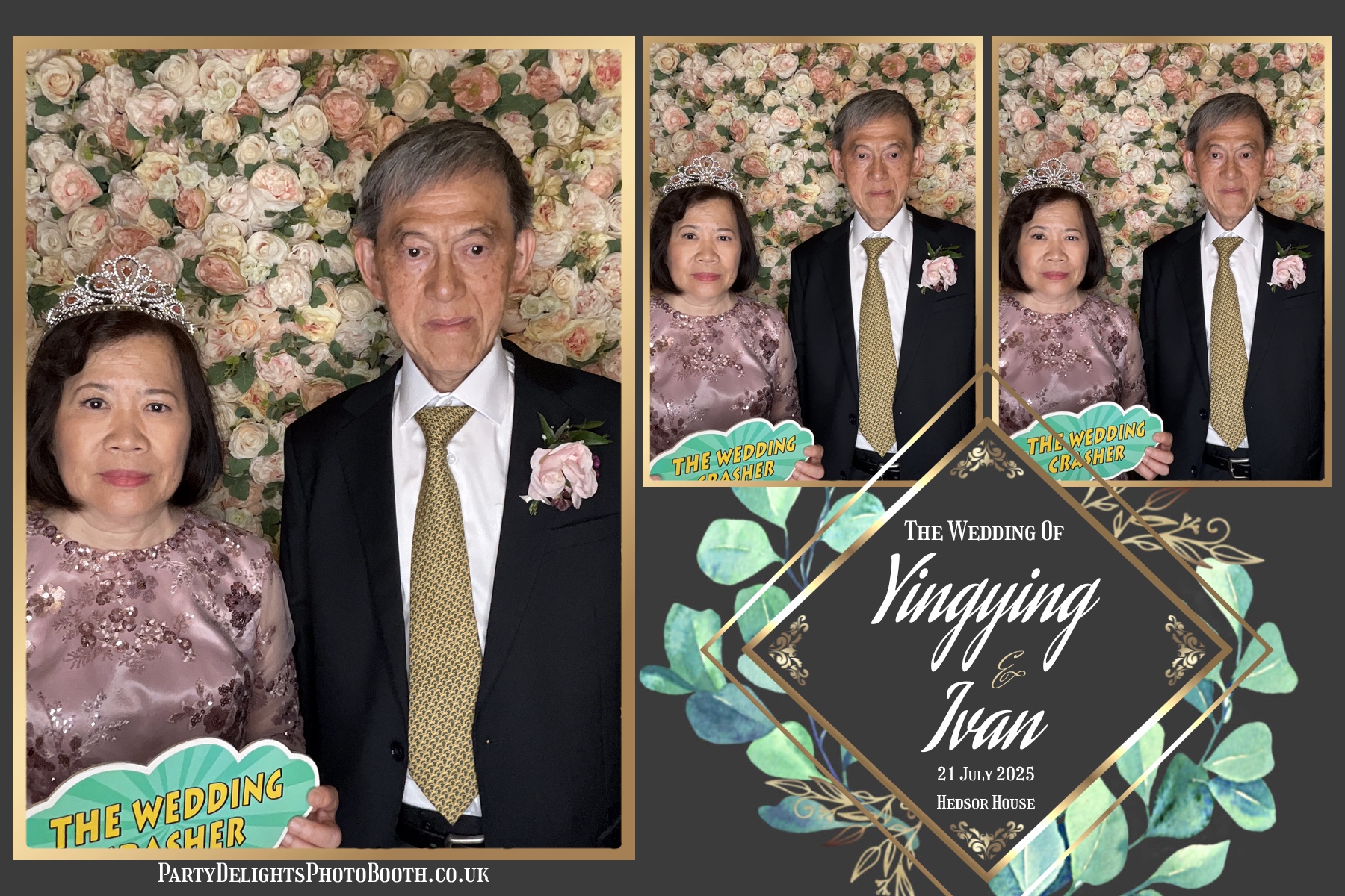 Ying & Ivan's Wedding | View more photos from the event at gallery.partydelightsphotobooth.co.uk/u/PartyDelightsPhotoBooth/Ying-Ivans-Wedding