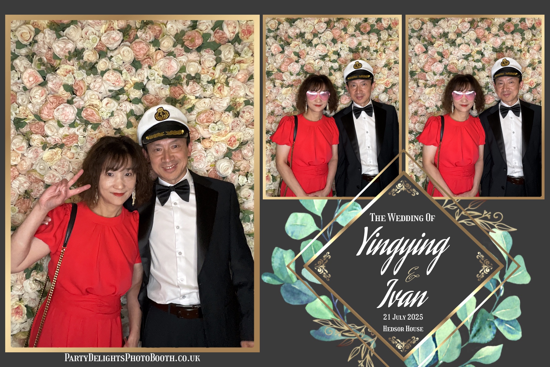 Ying & Ivan's Wedding | View more photos from the event at gallery.partydelightsphotobooth.co.uk/u/PartyDelightsPhotoBooth/Ying-Ivans-Wedding