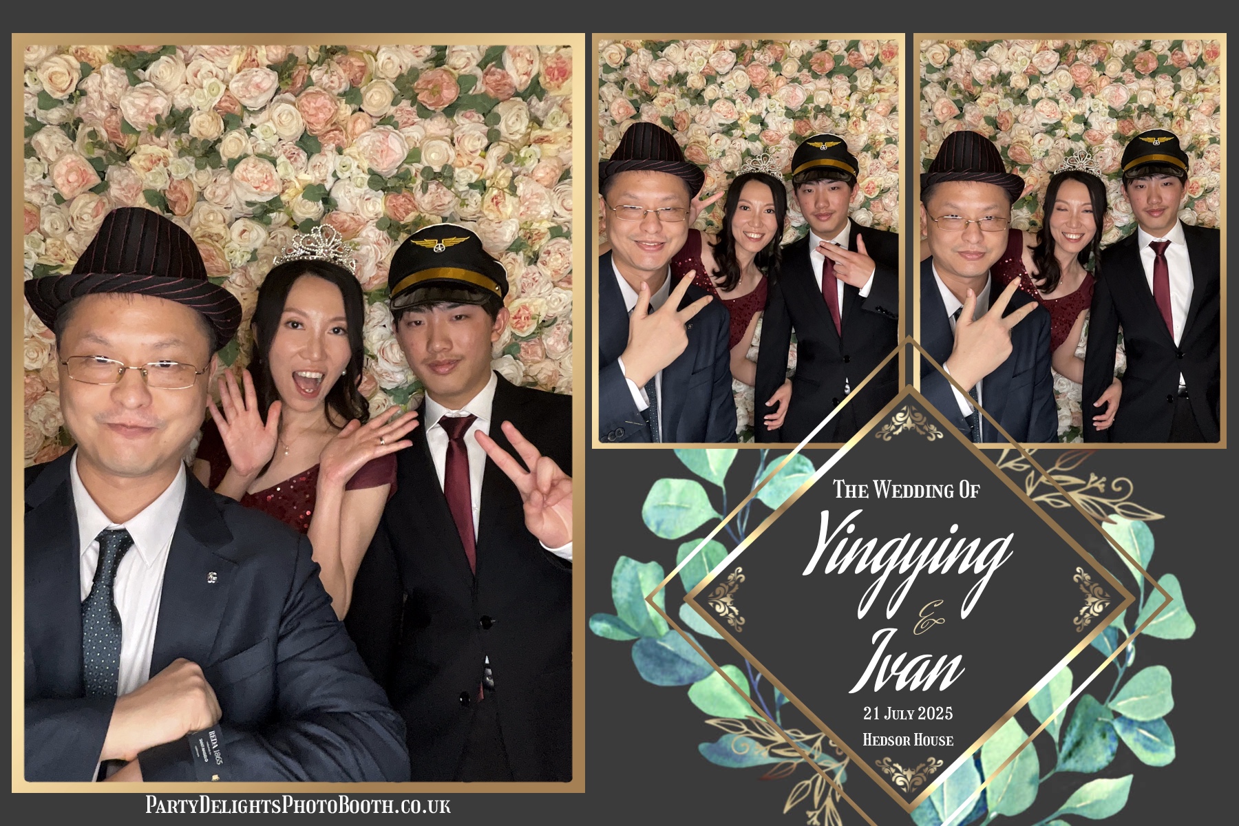 Ying & Ivan's Wedding | View more photos from the event at gallery.partydelightsphotobooth.co.uk/u/PartyDelightsPhotoBooth/Ying-Ivans-Wedding