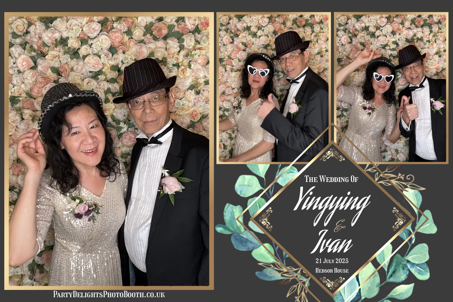 Ying & Ivan's Wedding | View more photos from the event at gallery.partydelightsphotobooth.co.uk/u/PartyDelightsPhotoBooth/Ying-Ivans-Wedding