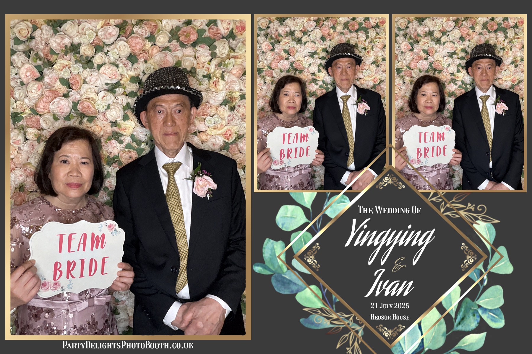 Ying & Ivan's Wedding | View more photos from the event at gallery.partydelightsphotobooth.co.uk/u/PartyDelightsPhotoBooth/Ying-Ivans-Wedding