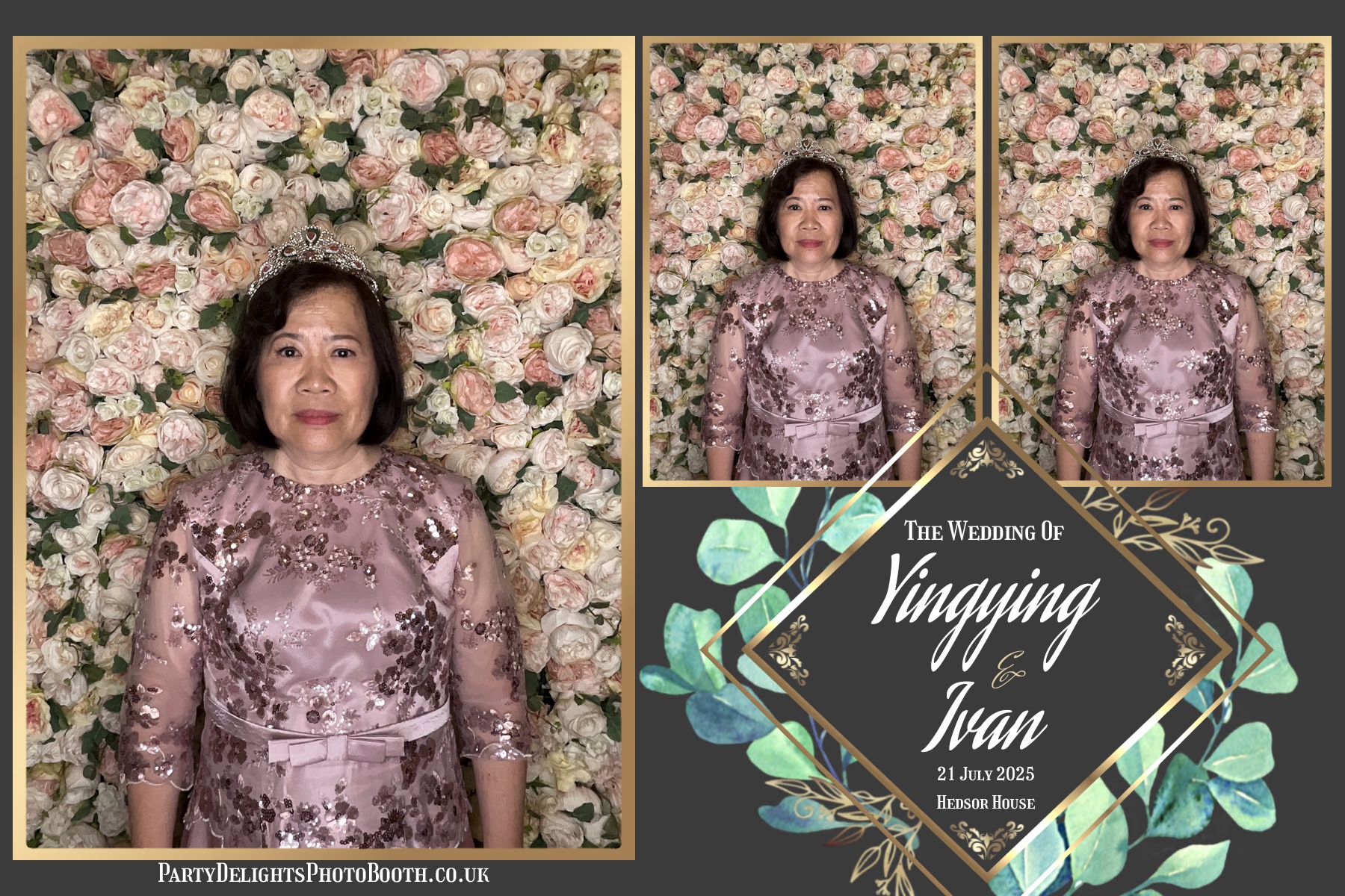 Ying & Ivan's Wedding | View more photos from the event at gallery.partydelightsphotobooth.co.uk/u/PartyDelightsPhotoBooth/Ying-Ivans-Wedding