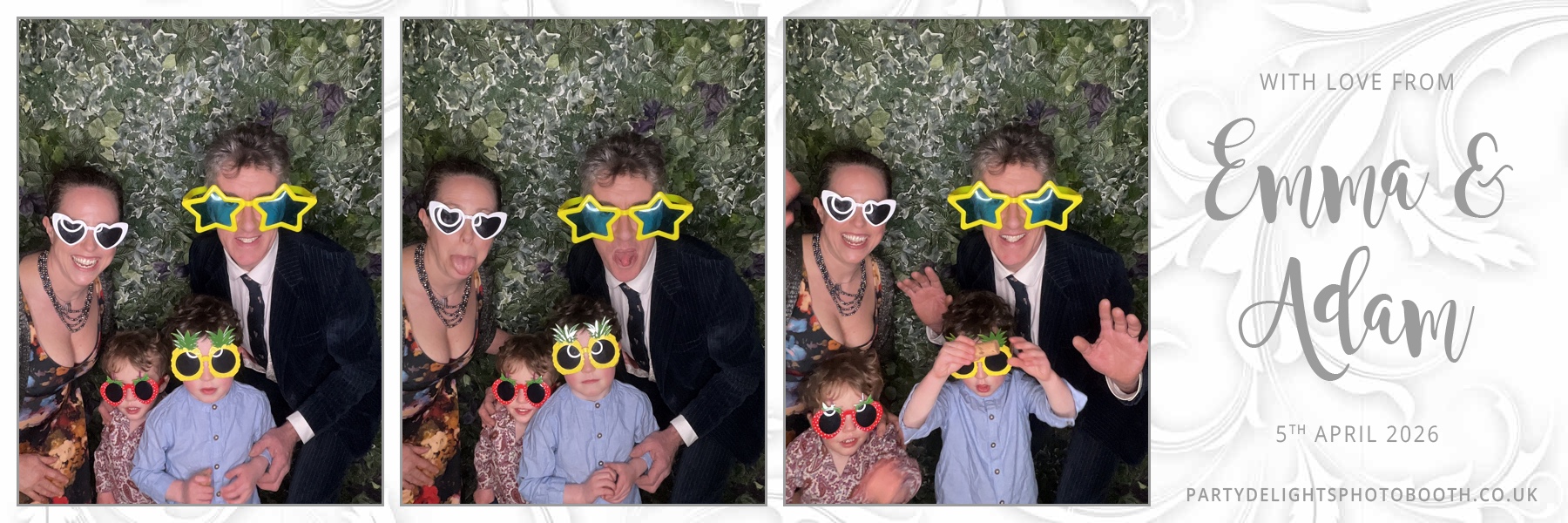 Adam and Emma's Wedding | View more photos from the event at gallery.partydelightsphotobooth.co.uk/u/PartyDelightsPhotoBooth/Adam-and-Emmas-Wedding