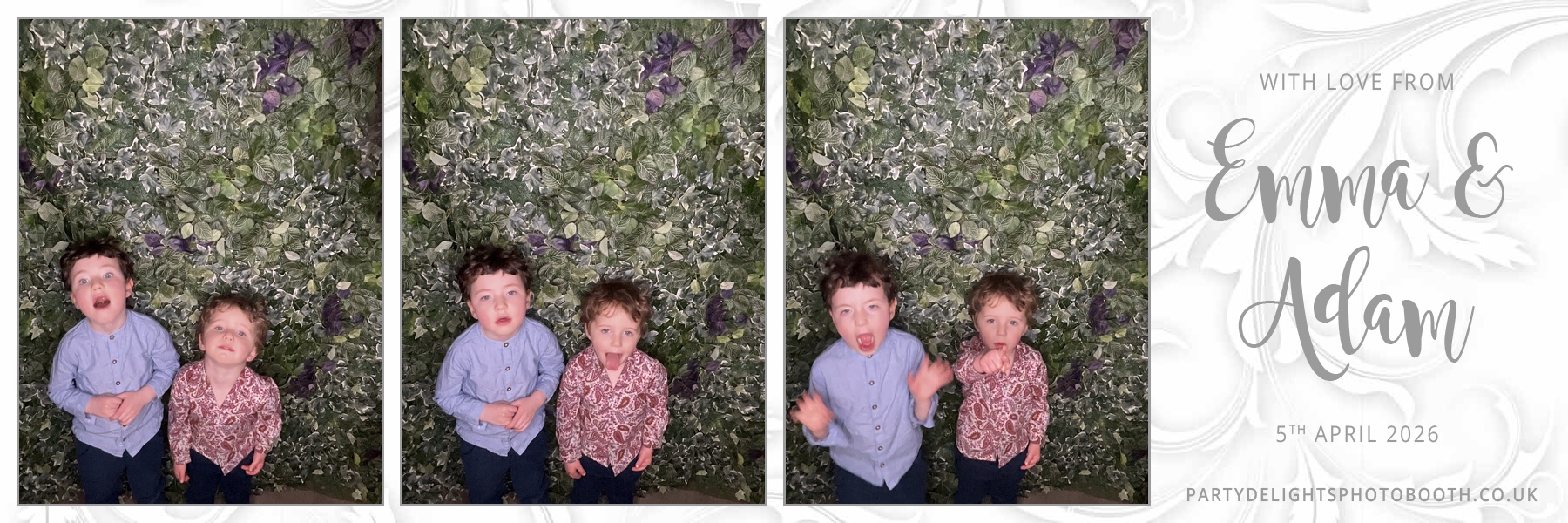 Adam and Emma's Wedding | View more photos from the event at gallery.partydelightsphotobooth.co.uk/u/PartyDelightsPhotoBooth/Adam-and-Emmas-Wedding