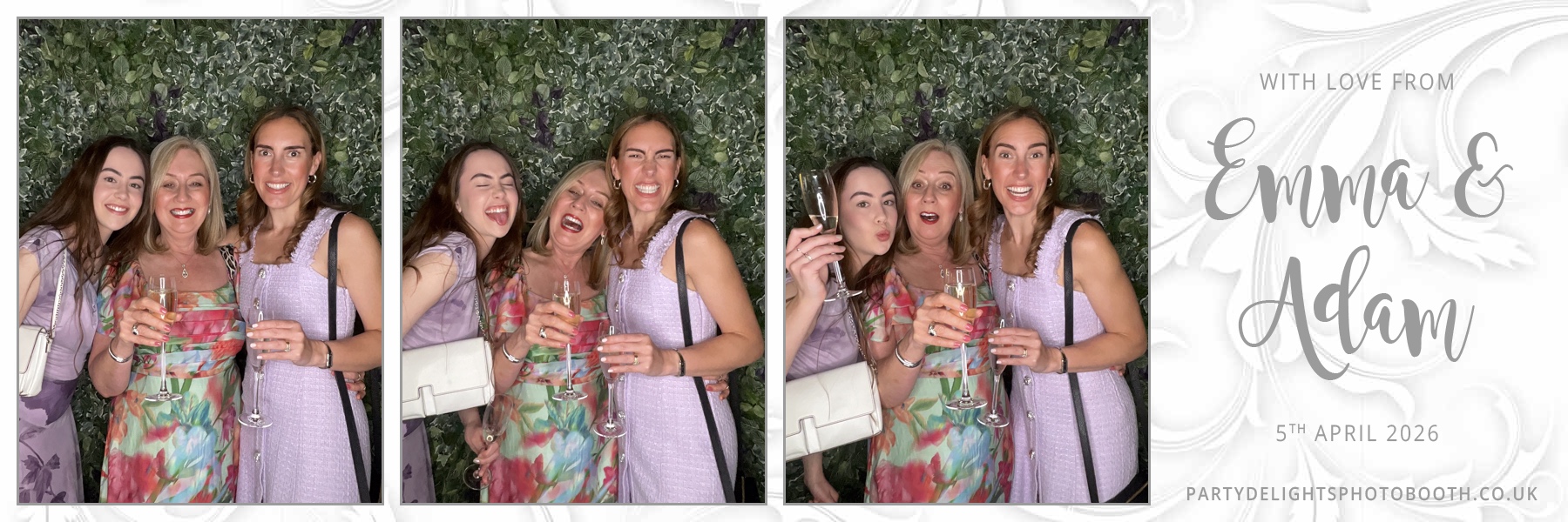 Adam and Emma's Wedding | View more photos from the event at gallery.partydelightsphotobooth.co.uk/u/PartyDelightsPhotoBooth/Adam-and-Emmas-Wedding