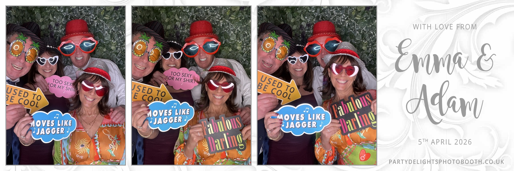 Adam and Emma's Wedding | View more photos from the event at gallery.partydelightsphotobooth.co.uk/u/PartyDelightsPhotoBooth/Adam-and-Emmas-Wedding