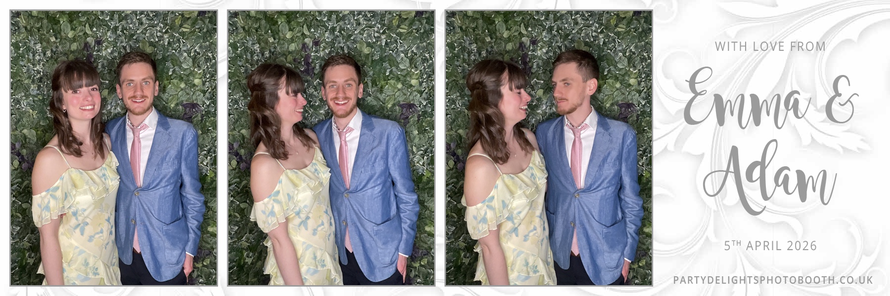 Adam and Emma's Wedding | View more photos from the event at gallery.partydelightsphotobooth.co.uk/u/PartyDelightsPhotoBooth/Adam-and-Emmas-Wedding