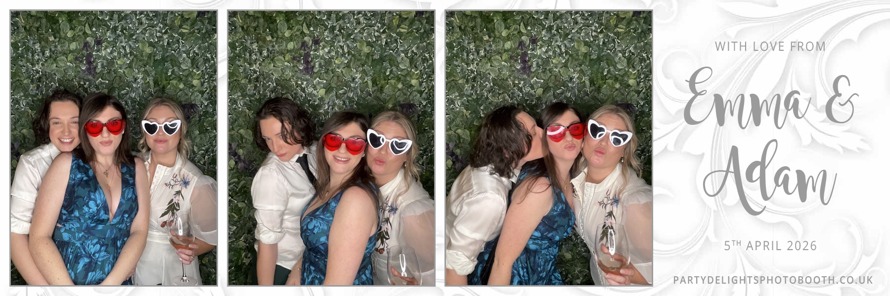 Adam and Emma's Wedding | View more photos from the event at gallery.partydelightsphotobooth.co.uk/u/PartyDelightsPhotoBooth/Adam-and-Emmas-Wedding