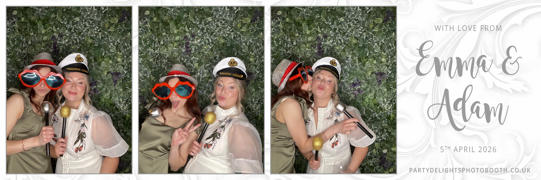 Adam and Emma's Wedding | View more photos from the event at gallery.partydelightsphotobooth.co.uk/u/PartyDelightsPhotoBooth/Adam-and-Emmas-Wedding