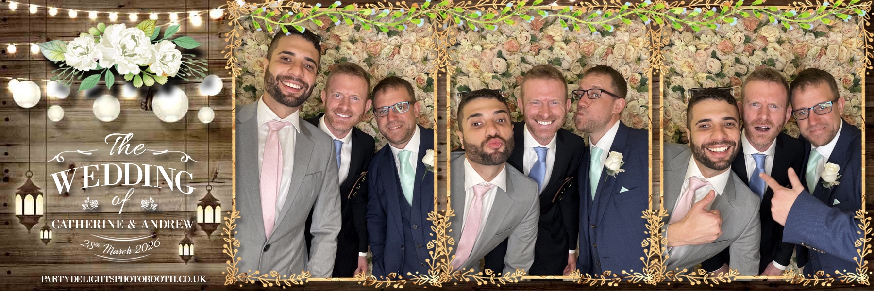 Andrew and Catherine’s wedding | View more photos from the event at gallery.partydelightsphotobooth.co.uk/u/PartyDelightsPhotoBooth/Andrew-and-Catherine’s-wedding