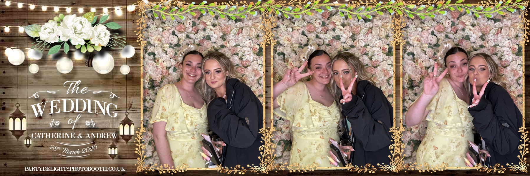 Andrew and Catherine’s wedding | View more photos from the event at gallery.partydelightsphotobooth.co.uk/u/PartyDelightsPhotoBooth/Andrew-and-Catherine’s-wedding