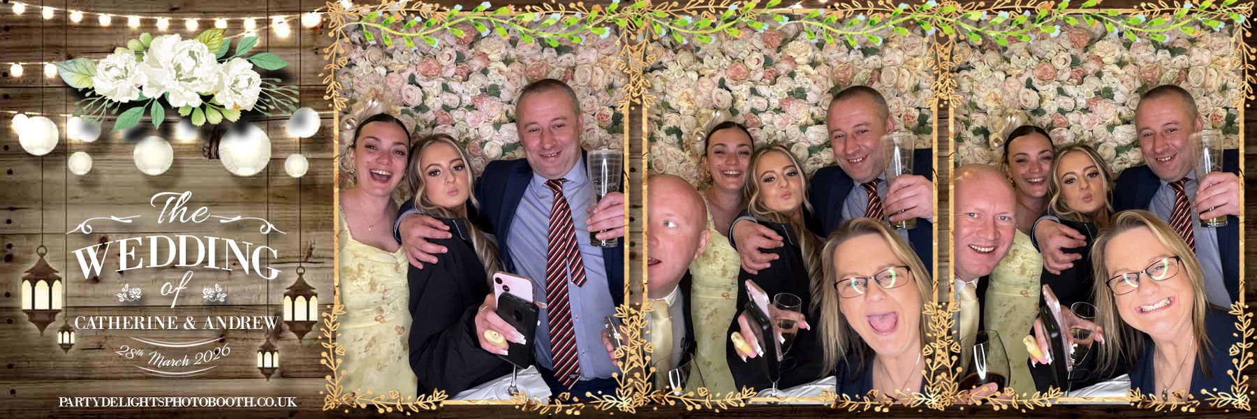 Andrew and Catherine’s wedding | View more photos from the event at gallery.partydelightsphotobooth.co.uk/u/PartyDelightsPhotoBooth/Andrew-and-Catherine’s-wedding