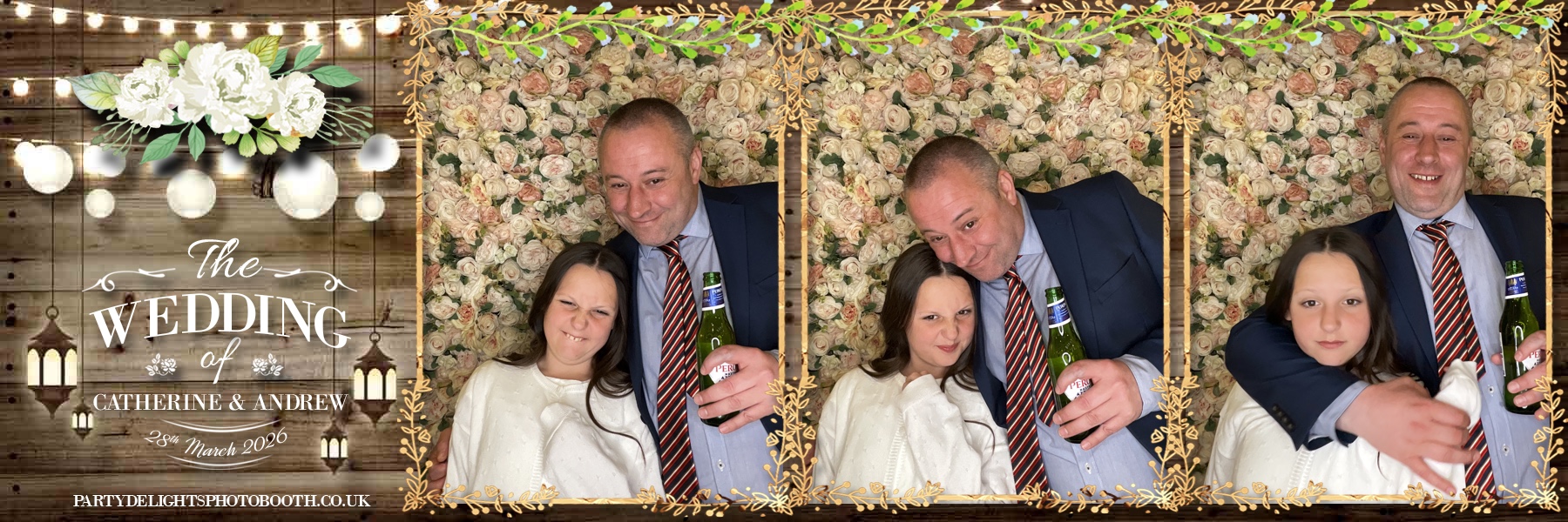 Andrew and Catherine’s wedding | View more photos from the event at gallery.partydelightsphotobooth.co.uk/u/PartyDelightsPhotoBooth/Andrew-and-Catherine’s-wedding