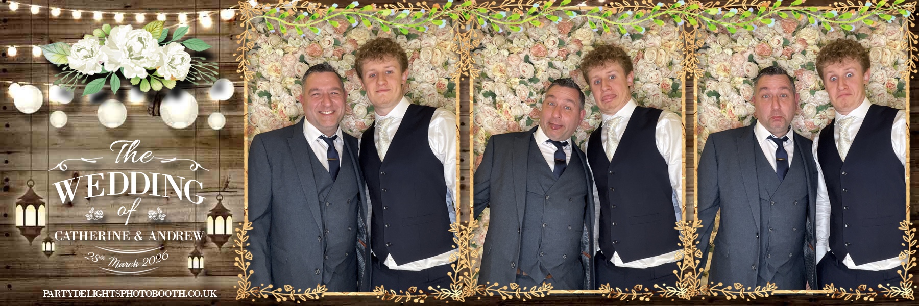 Andrew and Catherine’s wedding | View more photos from the event at gallery.partydelightsphotobooth.co.uk/u/PartyDelightsPhotoBooth/Andrew-and-Catherine’s-wedding