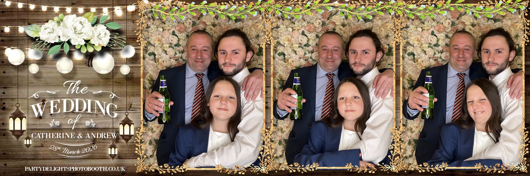 Andrew and Catherine’s wedding | View more photos from the event at gallery.partydelightsphotobooth.co.uk/u/PartyDelightsPhotoBooth/Andrew-and-Catherine’s-wedding