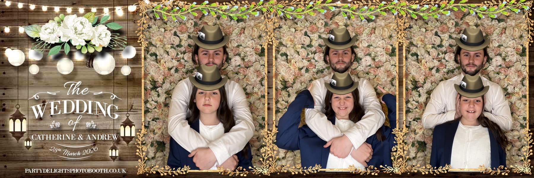 Andrew and Catherine’s wedding | View more photos from the event at gallery.partydelightsphotobooth.co.uk/u/PartyDelightsPhotoBooth/Andrew-and-Catherine’s-wedding