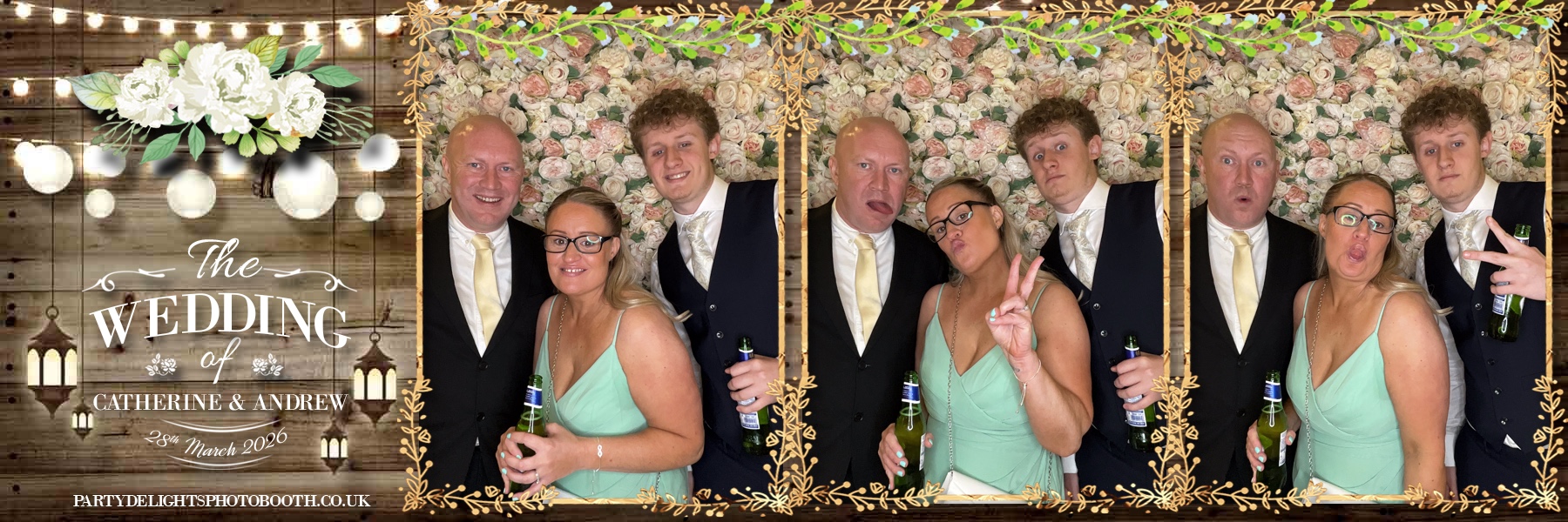 Andrew and Catherine’s wedding | View more photos from the event at gallery.partydelightsphotobooth.co.uk/u/PartyDelightsPhotoBooth/Andrew-and-Catherine’s-wedding