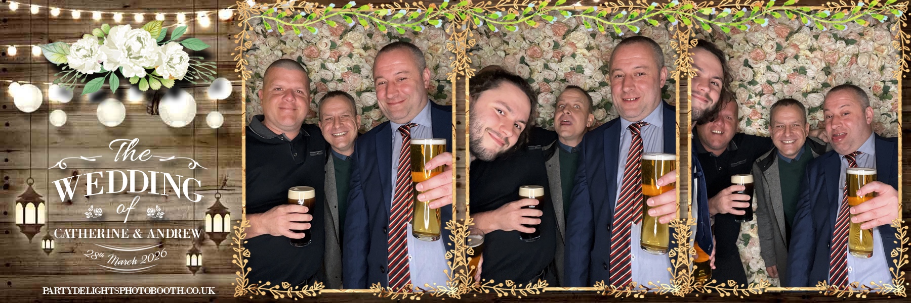 Andrew and Catherine’s wedding | View more photos from the event at gallery.partydelightsphotobooth.co.uk/u/PartyDelightsPhotoBooth/Andrew-and-Catherine’s-wedding