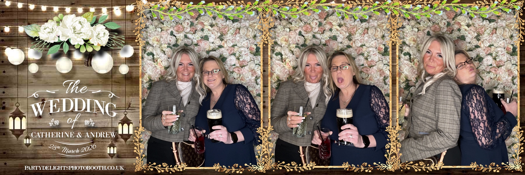 Andrew and Catherine’s wedding | View more photos from the event at gallery.partydelightsphotobooth.co.uk/u/PartyDelightsPhotoBooth/Andrew-and-Catherine’s-wedding