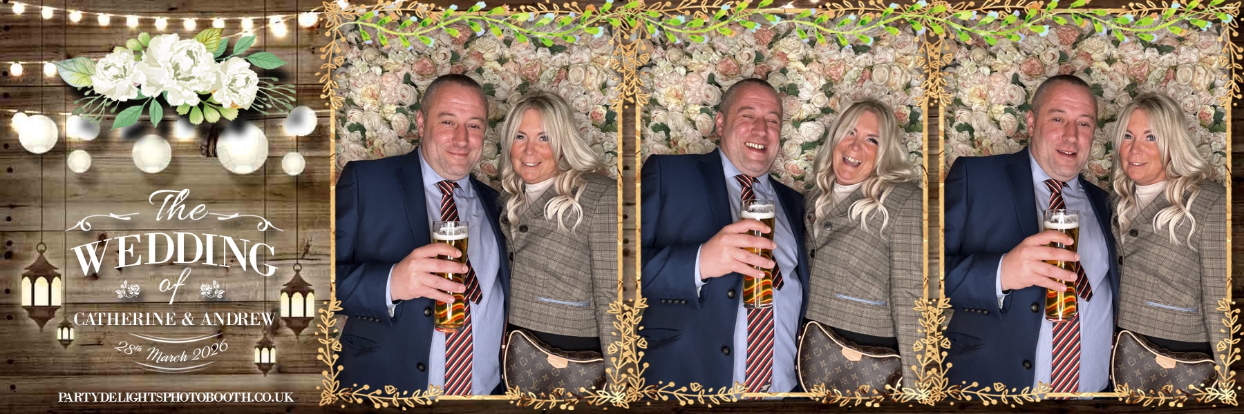 Andrew and Catherine’s wedding | View more photos from the event at gallery.partydelightsphotobooth.co.uk/u/PartyDelightsPhotoBooth/Andrew-and-Catherine’s-wedding