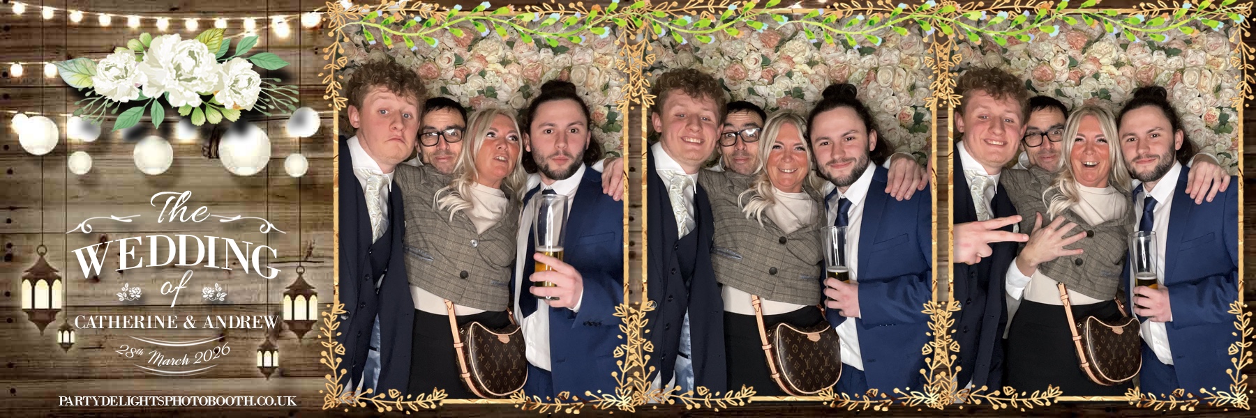 Andrew and Catherine’s wedding | View more photos from the event at gallery.partydelightsphotobooth.co.uk/u/PartyDelightsPhotoBooth/Andrew-and-Catherine’s-wedding