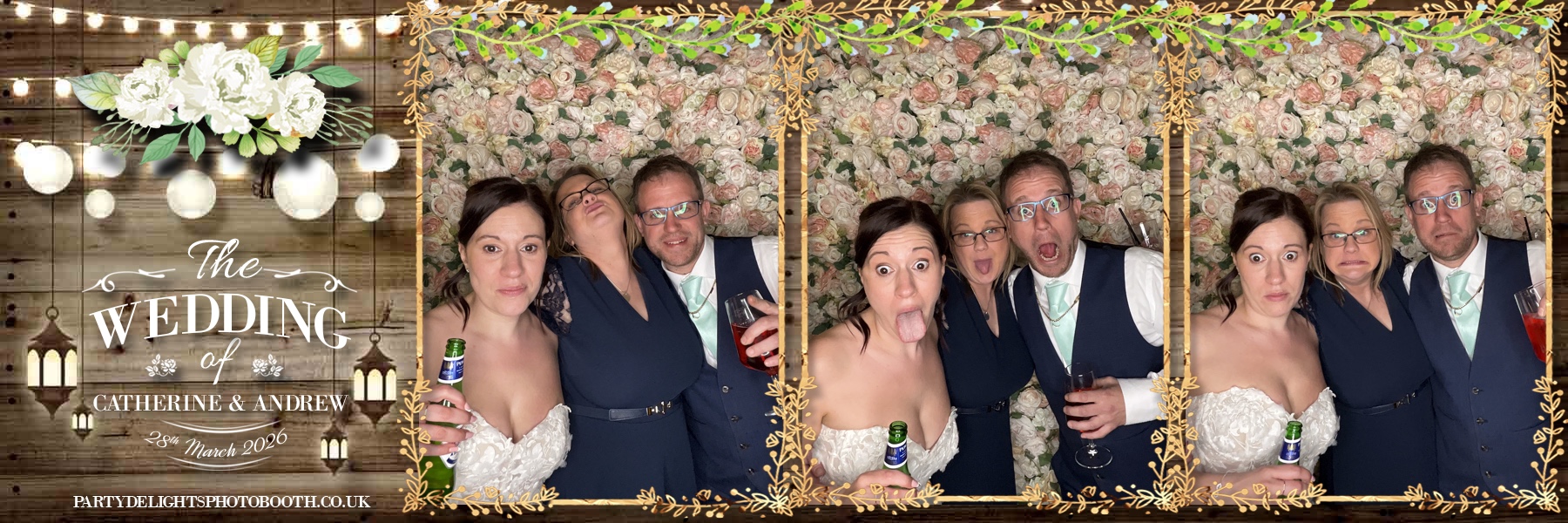 Andrew and Catherine’s wedding | View more photos from the event at gallery.partydelightsphotobooth.co.uk/u/PartyDelightsPhotoBooth/Andrew-and-Catherine’s-wedding