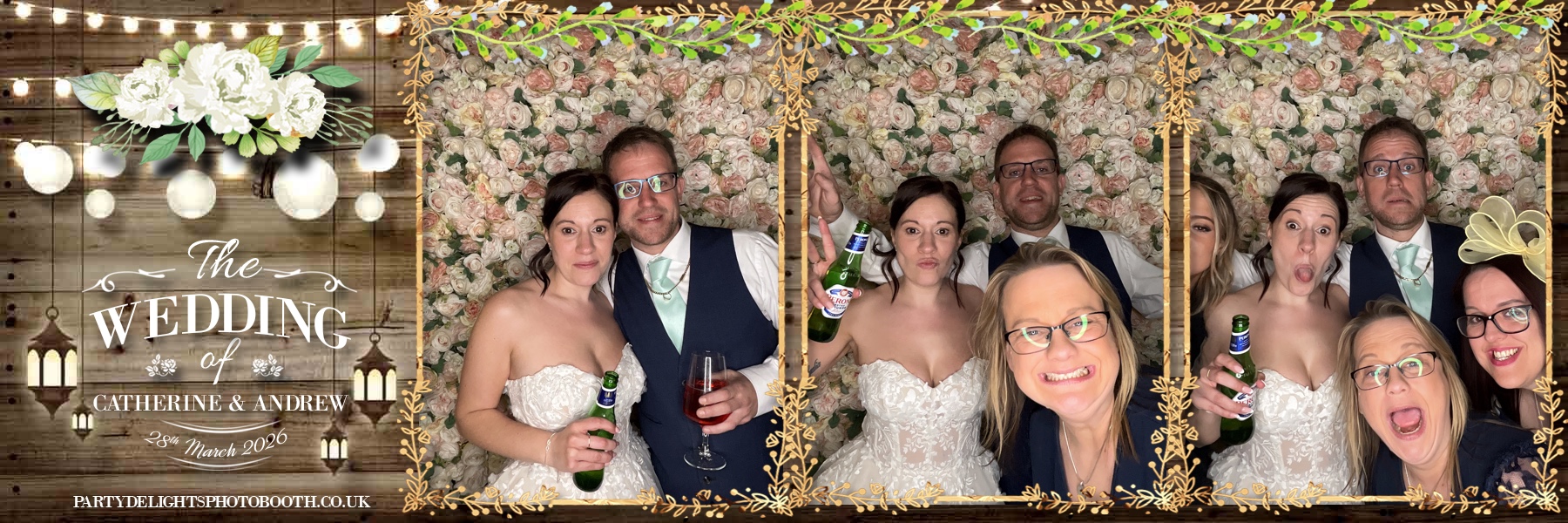 Andrew and Catherine’s wedding | View more photos from the event at gallery.partydelightsphotobooth.co.uk/u/PartyDelightsPhotoBooth/Andrew-and-Catherine’s-wedding