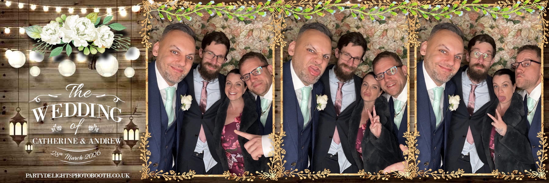 Andrew and Catherine’s wedding | View more photos from the event at gallery.partydelightsphotobooth.co.uk/u/PartyDelightsPhotoBooth/Andrew-and-Catherine’s-wedding