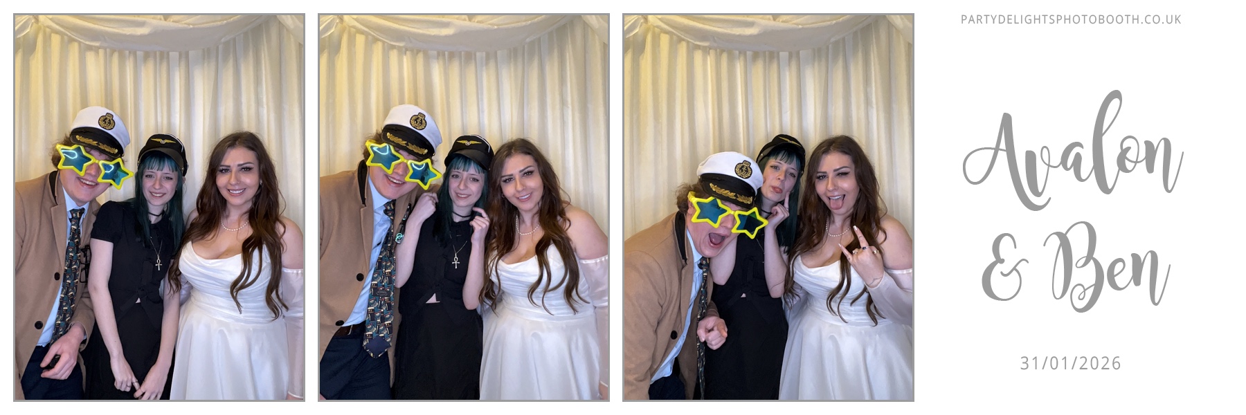 Avalon and Bens Wedding | View more photos from the event at gallery.partydelightsphotobooth.co.uk/u/PartyDelightsPhotoBooth/Avalon-and-Bens-Wedding