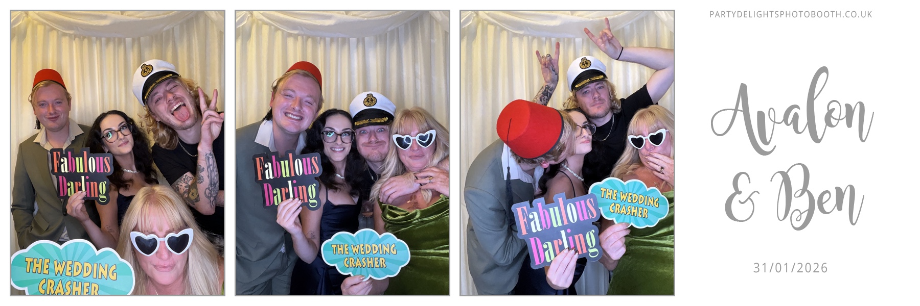 Avalon and Bens Wedding | View more photos from the event at gallery.partydelightsphotobooth.co.uk/u/PartyDelightsPhotoBooth/Avalon-and-Bens-Wedding