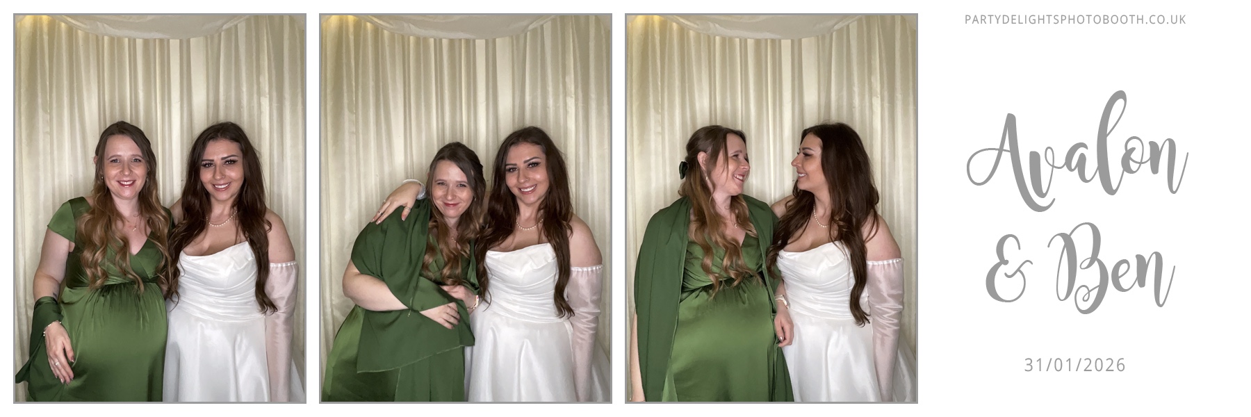 Avalon and Bens Wedding | View more photos from the event at gallery.partydelightsphotobooth.co.uk/u/PartyDelightsPhotoBooth/Avalon-and-Bens-Wedding