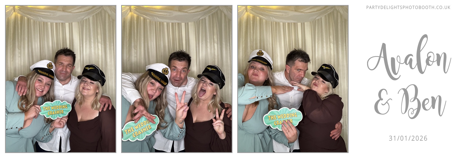 Avalon and Bens Wedding | View more photos from the event at gallery.partydelightsphotobooth.co.uk/u/PartyDelightsPhotoBooth/Avalon-and-Bens-Wedding