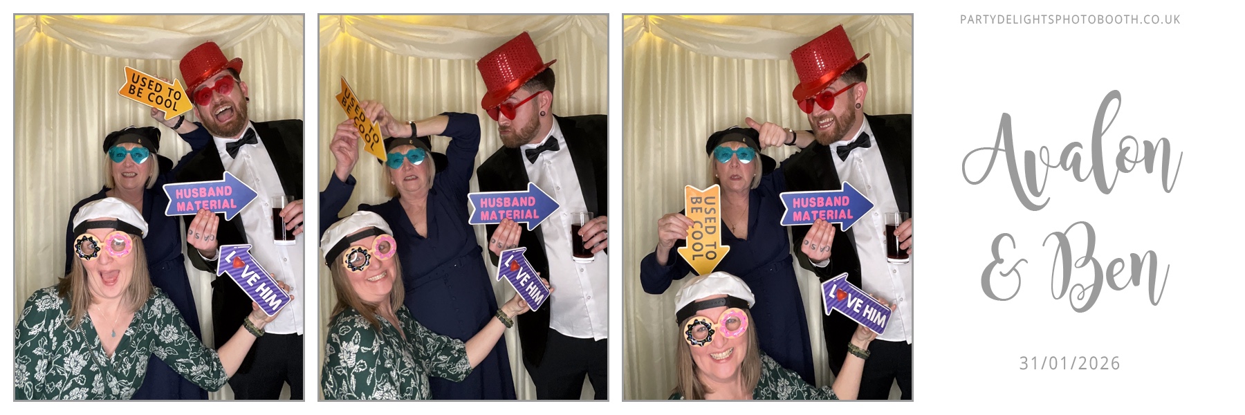 Avalon and Bens Wedding | View more photos from the event at gallery.partydelightsphotobooth.co.uk/u/PartyDelightsPhotoBooth/Avalon-and-Bens-Wedding