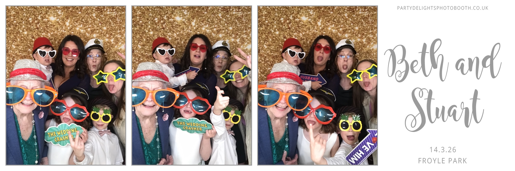 Beth and Stuart's Wedding | View more photos from the event at gallery.partydelightsphotobooth.co.uk/u/PartyDelightsPhotoBooth/Beth-and-Stuarts-Wedding