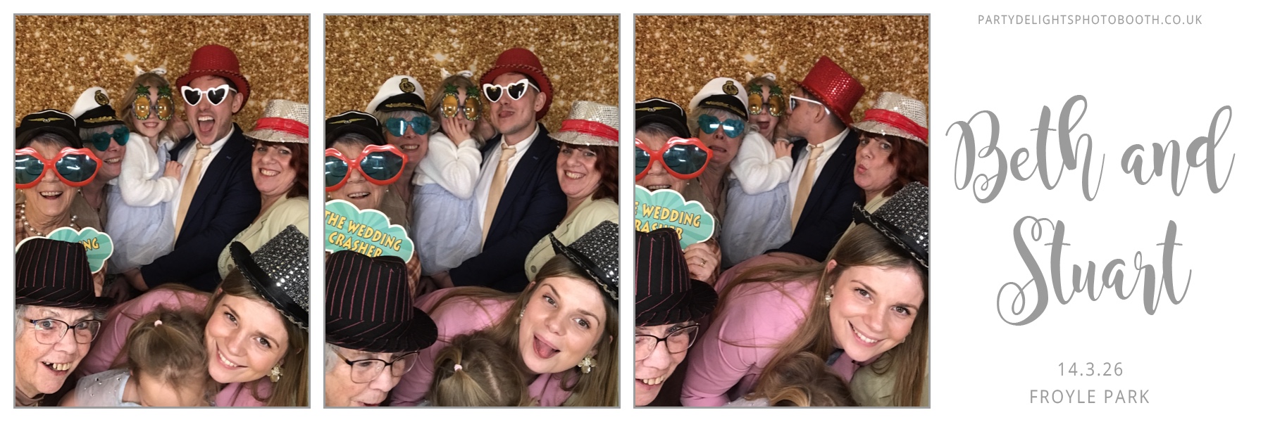 Beth and Stuart's Wedding | View more photos from the event at gallery.partydelightsphotobooth.co.uk/u/PartyDelightsPhotoBooth/Beth-and-Stuarts-Wedding