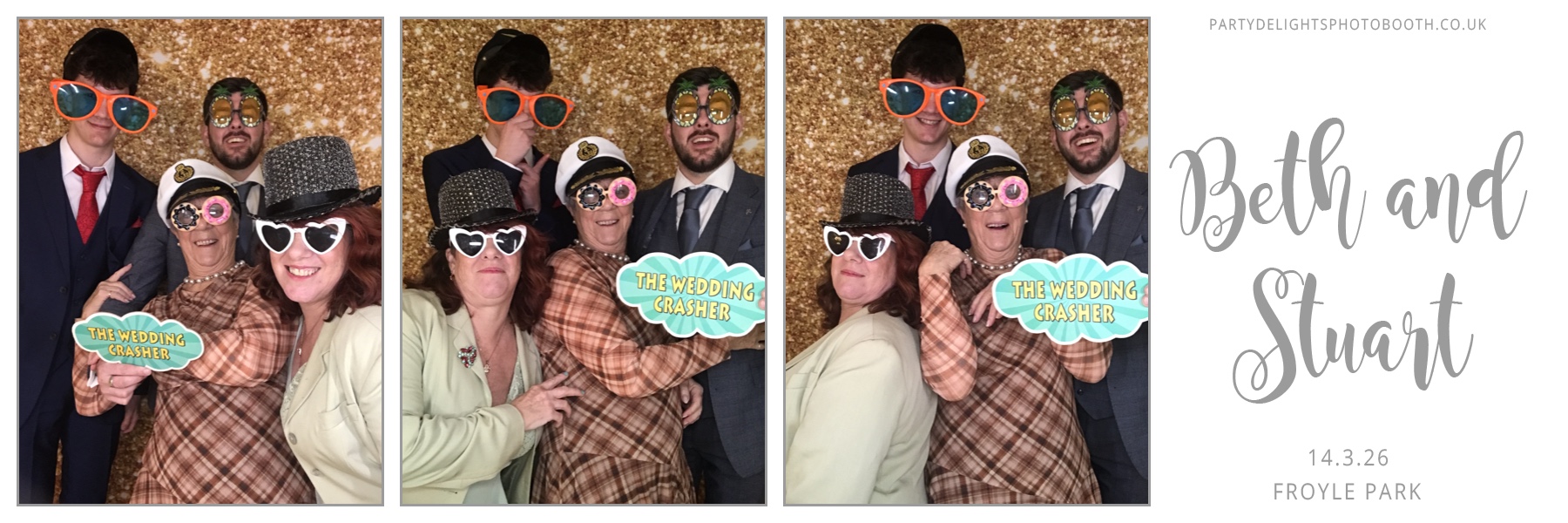 Beth and Stuart's Wedding | View more photos from the event at gallery.partydelightsphotobooth.co.uk/u/PartyDelightsPhotoBooth/Beth-and-Stuarts-Wedding