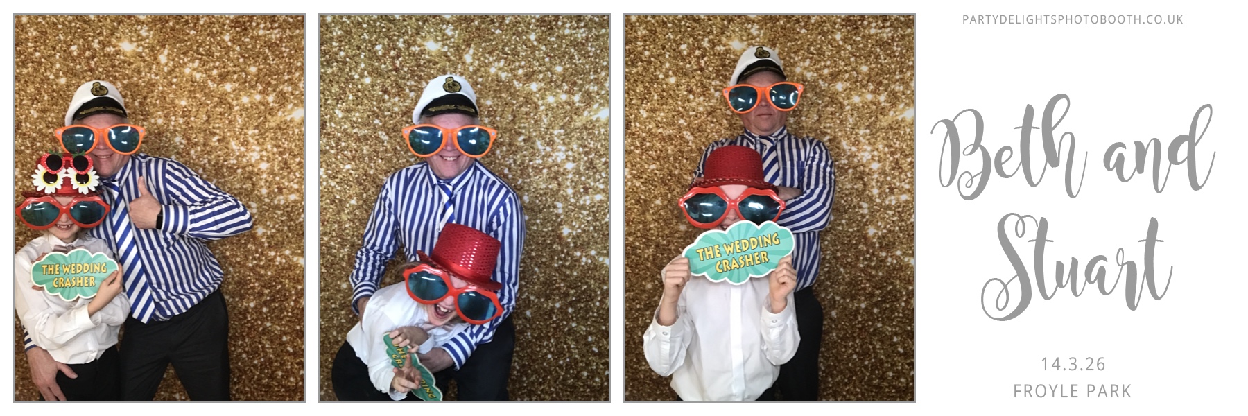 Beth and Stuart's Wedding | View more photos from the event at gallery.partydelightsphotobooth.co.uk/u/PartyDelightsPhotoBooth/Beth-and-Stuarts-Wedding