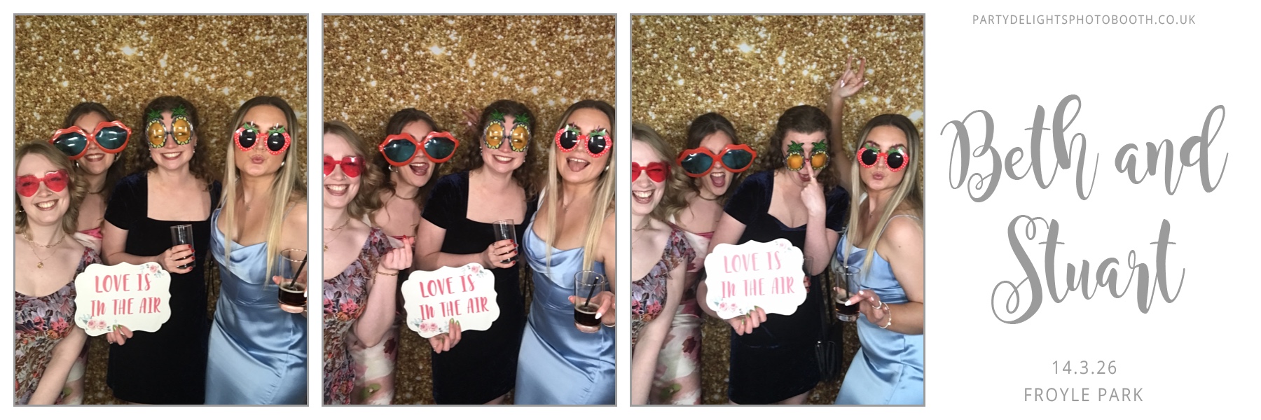 Beth and Stuart's Wedding | View more photos from the event at gallery.partydelightsphotobooth.co.uk/u/PartyDelightsPhotoBooth/Beth-and-Stuarts-Wedding