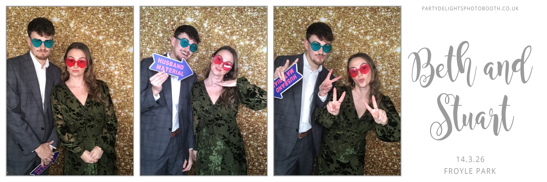 Beth and Stuart's Wedding | View more photos from the event at gallery.partydelightsphotobooth.co.uk/u/PartyDelightsPhotoBooth/Beth-and-Stuarts-Wedding