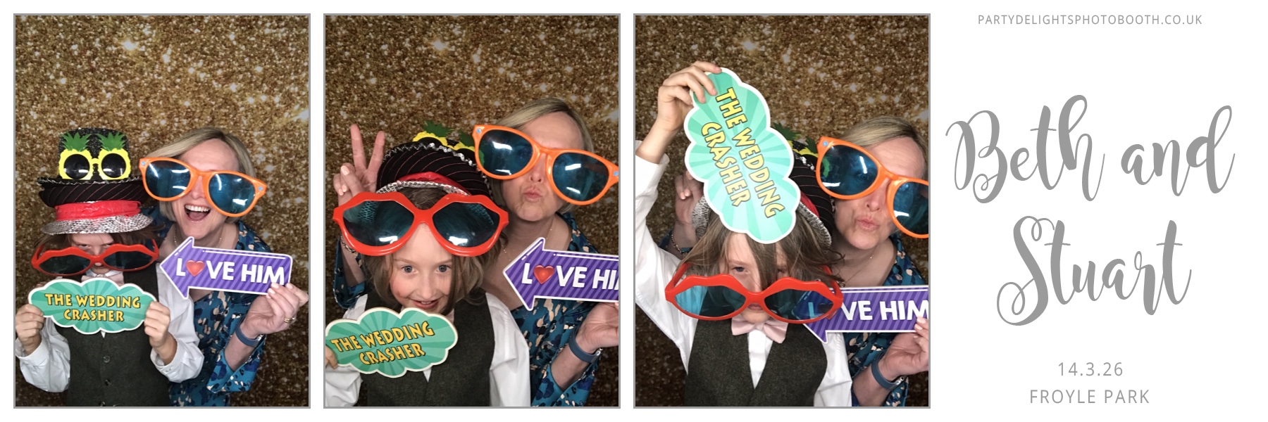 Beth and Stuart's Wedding | View more photos from the event at gallery.partydelightsphotobooth.co.uk/u/PartyDelightsPhotoBooth/Beth-and-Stuarts-Wedding
