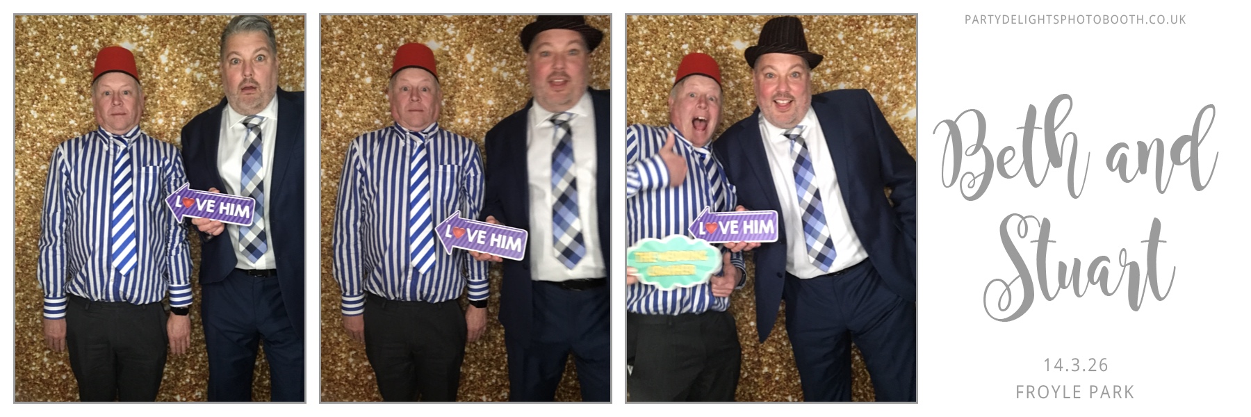 Beth and Stuart's Wedding | View more photos from the event at gallery.partydelightsphotobooth.co.uk/u/PartyDelightsPhotoBooth/Beth-and-Stuarts-Wedding