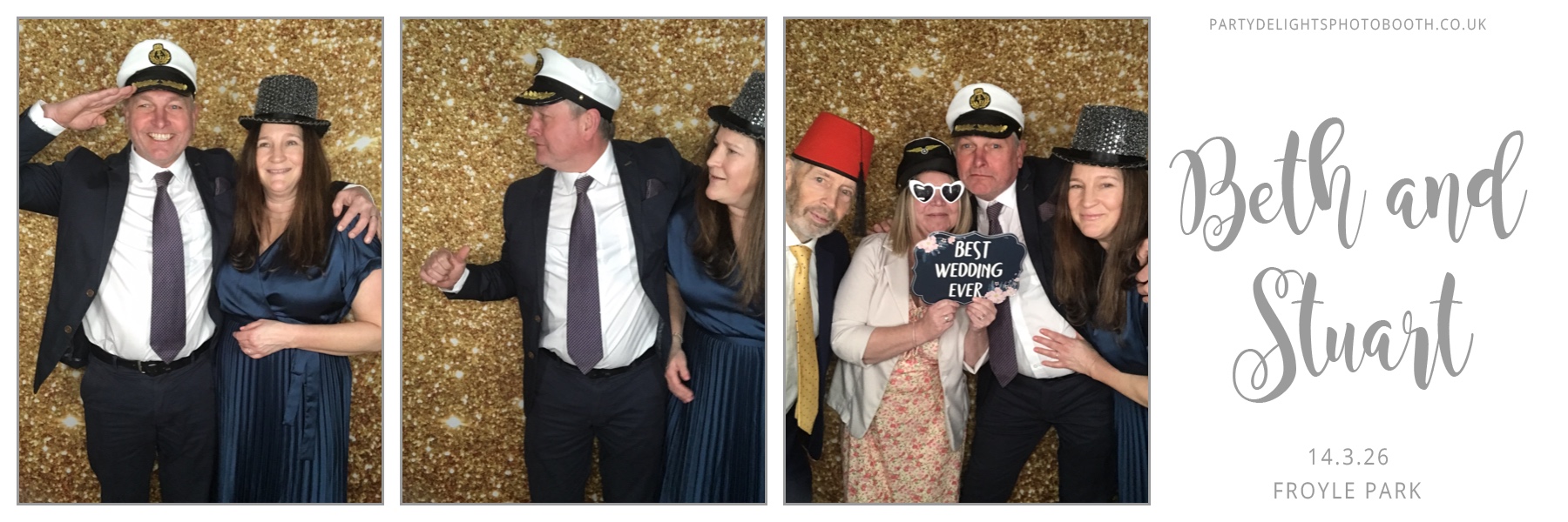 Beth and Stuart's Wedding | View more photos from the event at gallery.partydelightsphotobooth.co.uk/u/PartyDelightsPhotoBooth/Beth-and-Stuarts-Wedding