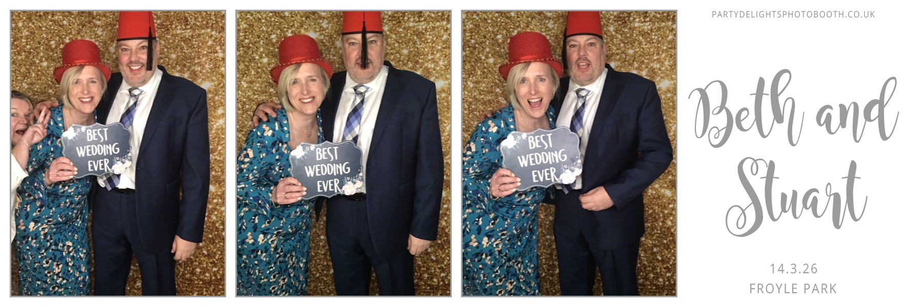 Beth and Stuart's Wedding | View more photos from the event at gallery.partydelightsphotobooth.co.uk/u/PartyDelightsPhotoBooth/Beth-and-Stuarts-Wedding