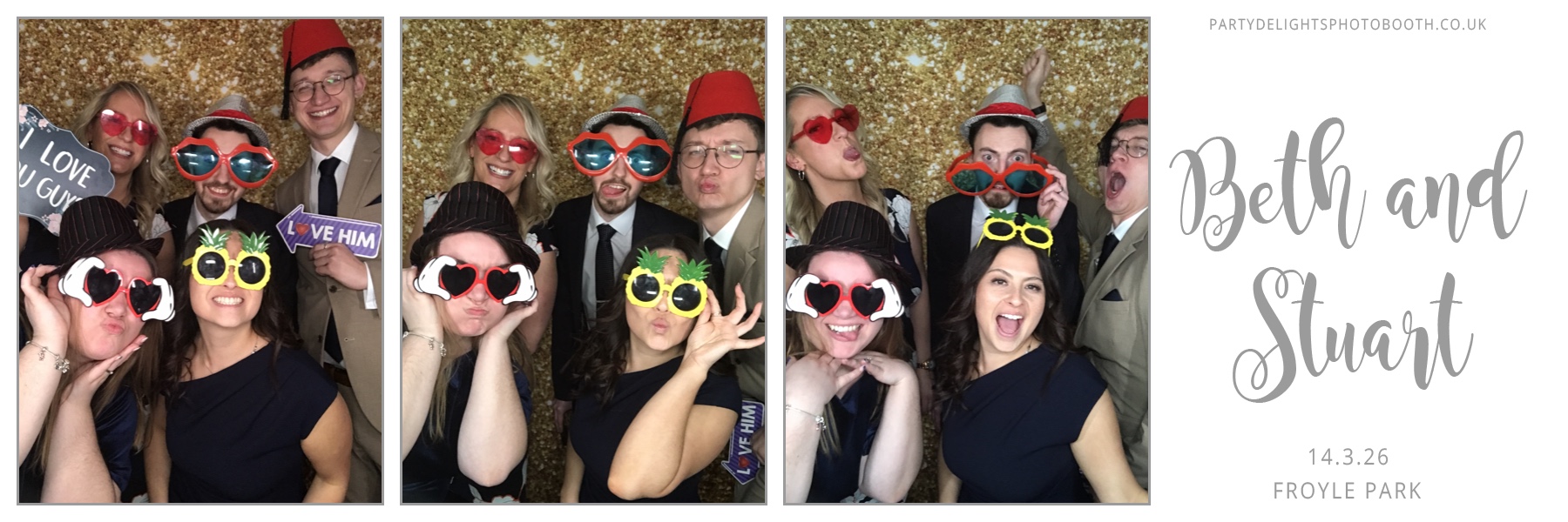 Beth and Stuart's Wedding | View more photos from the event at gallery.partydelightsphotobooth.co.uk/u/PartyDelightsPhotoBooth/Beth-and-Stuarts-Wedding