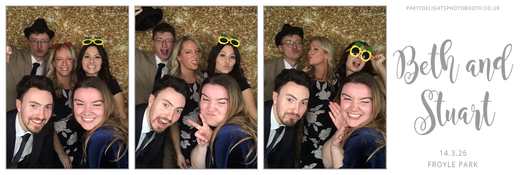 Beth and Stuart's Wedding | View more photos from the event at gallery.partydelightsphotobooth.co.uk/u/PartyDelightsPhotoBooth/Beth-and-Stuarts-Wedding