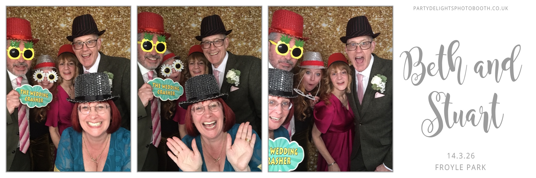 Beth and Stuart's Wedding | View more photos from the event at gallery.partydelightsphotobooth.co.uk/u/PartyDelightsPhotoBooth/Beth-and-Stuarts-Wedding