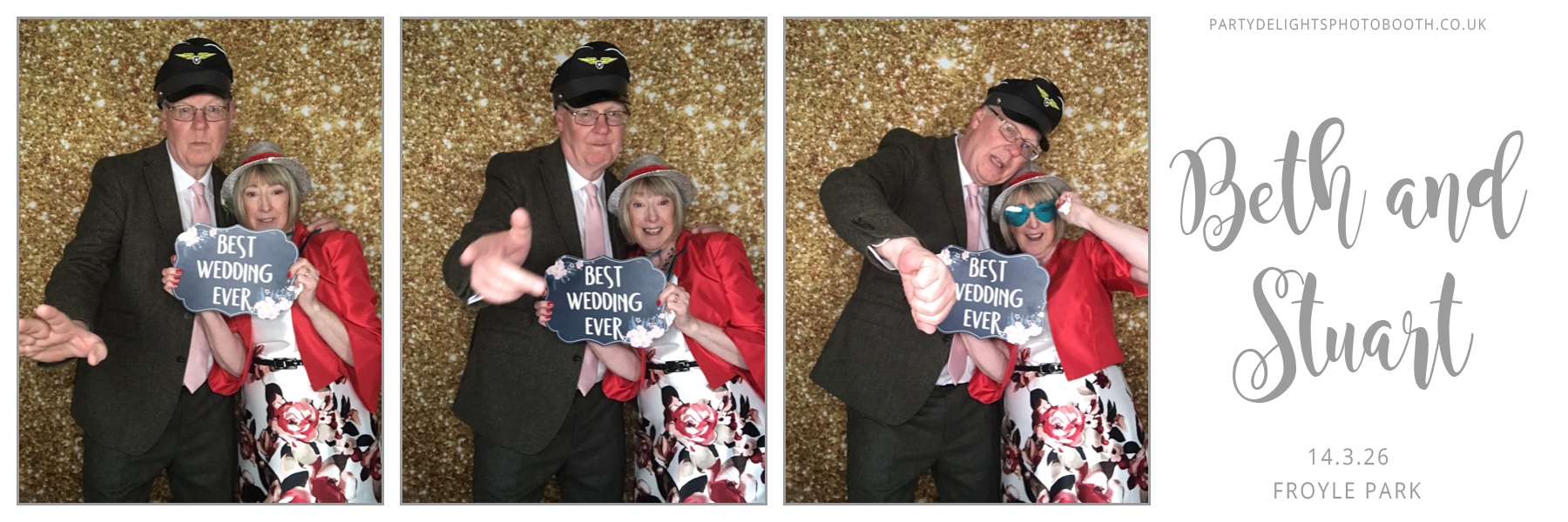 Beth and Stuart's Wedding | View more photos from the event at gallery.partydelightsphotobooth.co.uk/u/PartyDelightsPhotoBooth/Beth-and-Stuarts-Wedding