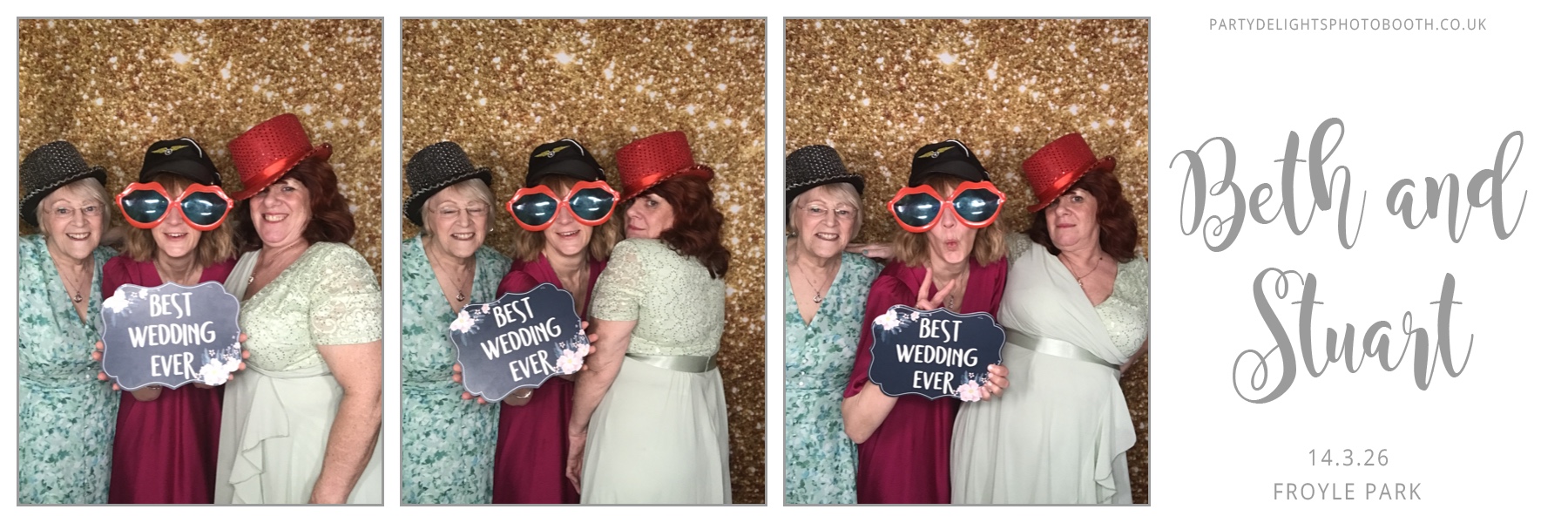 Beth and Stuart's Wedding | View more photos from the event at gallery.partydelightsphotobooth.co.uk/u/PartyDelightsPhotoBooth/Beth-and-Stuarts-Wedding