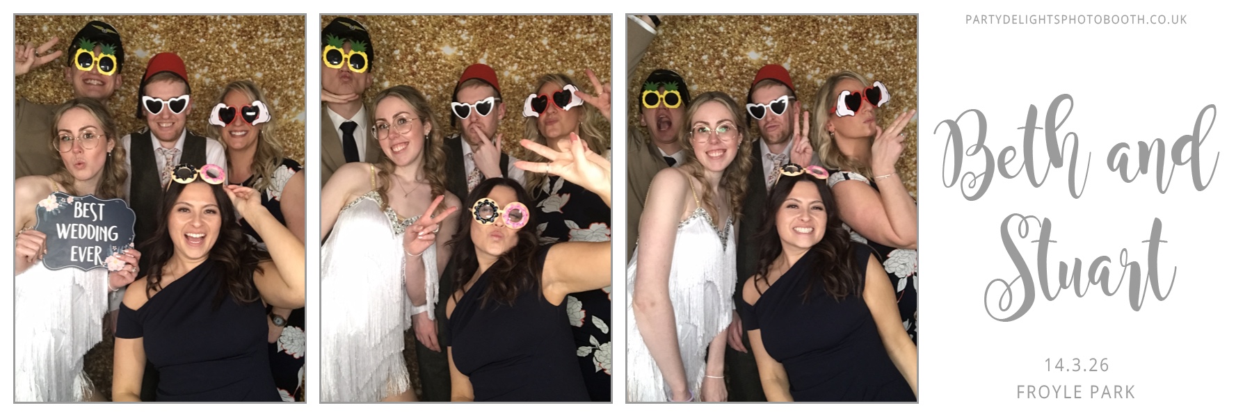 Beth and Stuart's Wedding | View more photos from the event at gallery.partydelightsphotobooth.co.uk/u/PartyDelightsPhotoBooth/Beth-and-Stuarts-Wedding