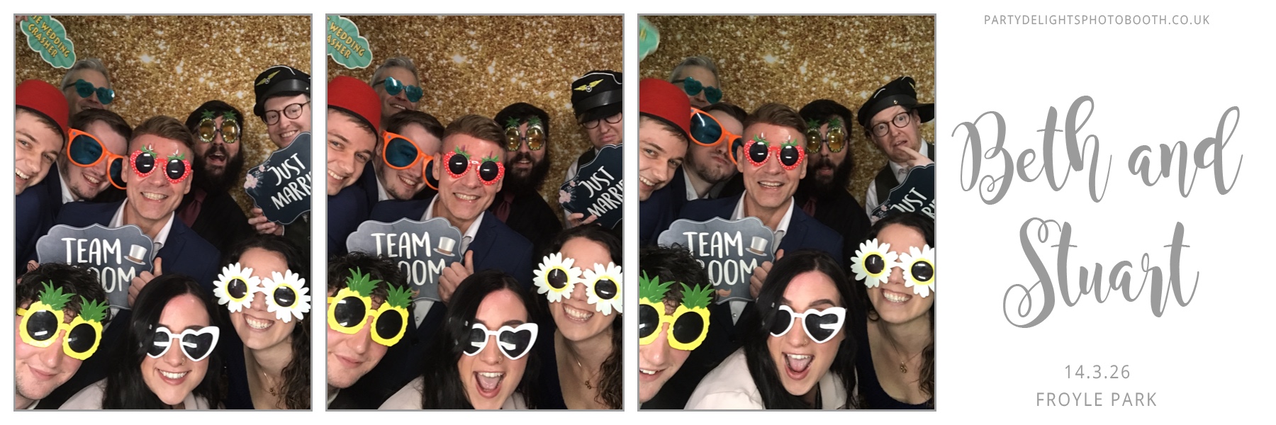 Beth and Stuart's Wedding | View more photos from the event at gallery.partydelightsphotobooth.co.uk/u/PartyDelightsPhotoBooth/Beth-and-Stuarts-Wedding